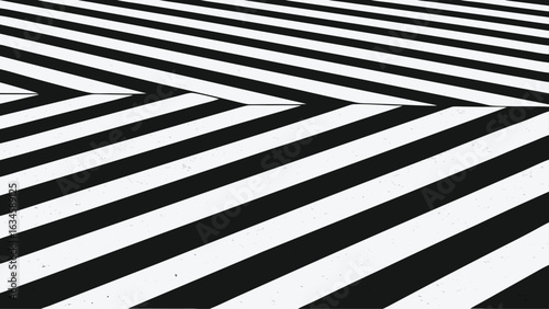 Abstract black and white zebra stripes create a modern and eyecatching pattern, perfect for backgrounds and graphic design projects