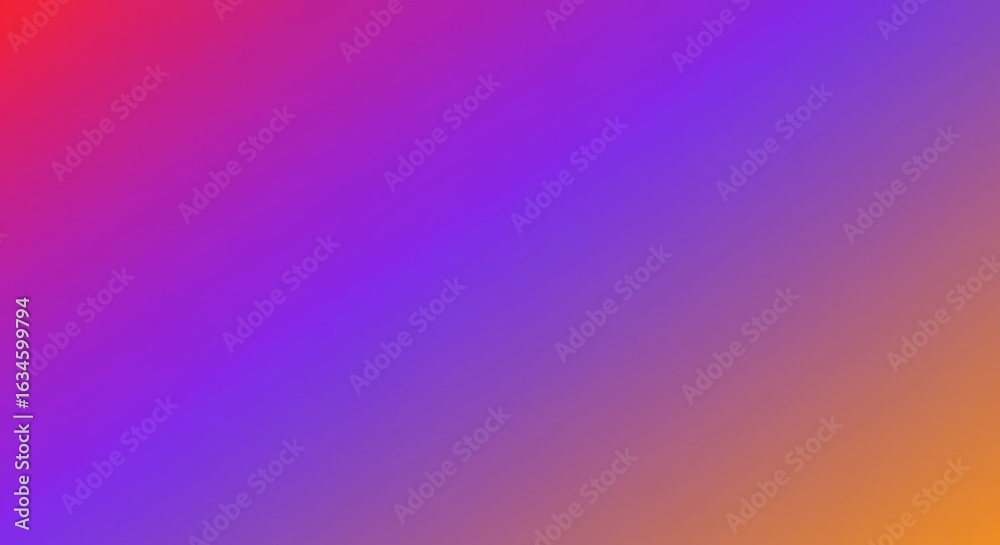 Fototapeta premium Warm Spectrum: Diagonal Color Flow from Magenta to Purple and Orange