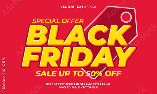 Black friday banner template design