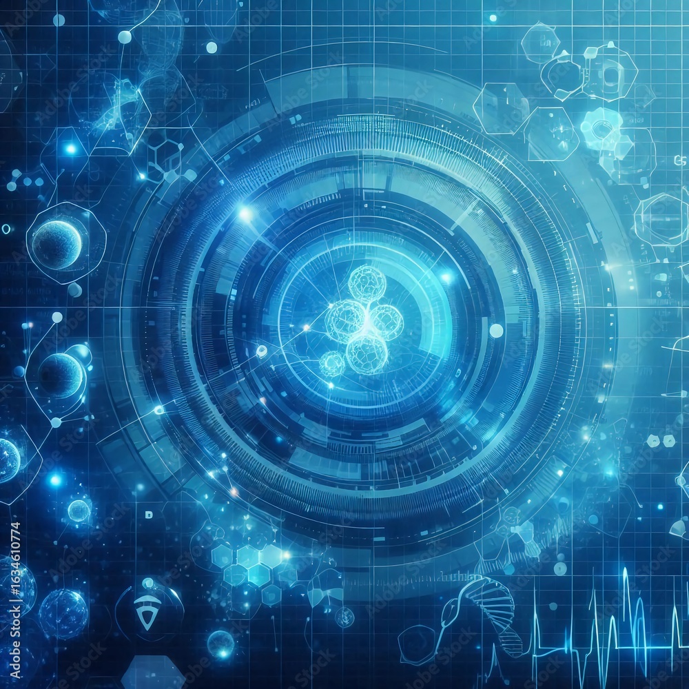 Obraz premium abstract technology background