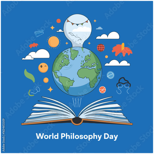 World Philosophy Day Observation Poster 