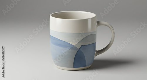 Elegant ceramic mug design