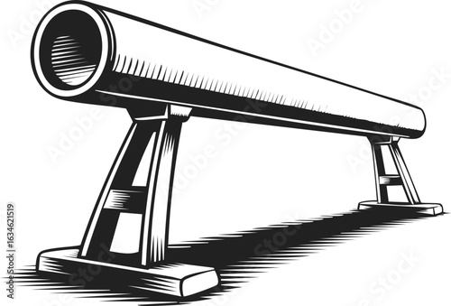 Balance Beam, gymnastics apparatus, training tool, athletic equipment, performance stage