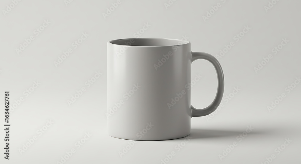 Fototapeta premium Minimalist mug template
