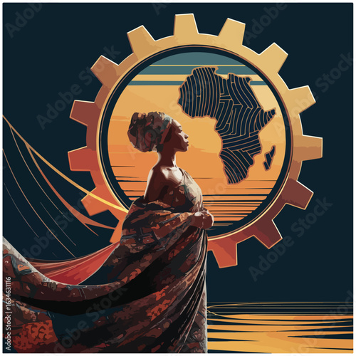 Africa Industrialization Day Observation Poster