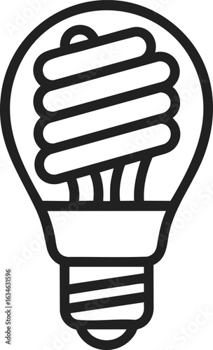 Energy efficient bulb, compact fluorescent light, eco-friendly lighting solution, sustainable illumination concept