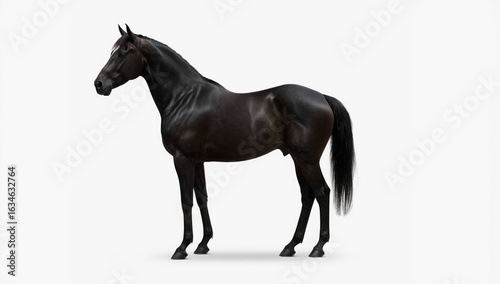 silhouette of a horse