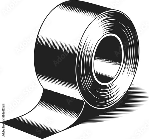 Packing tape, adhesive tape roll, secure packaging tool, crafting supply, stationery essential, office equipment