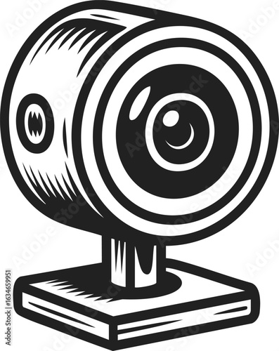 Webcam mount, digital camera holder, video conferencing device, streaming accessory, online communication tool