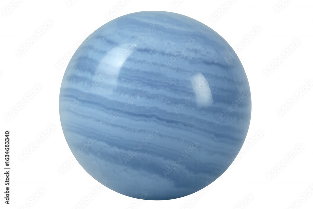 Rotating blue planet sphere with atmospheric swirls and transparent background, perfect for space and science projects Rotating blue planet sphere with atmospheric swirls and transparent background, perfect for space and science projects