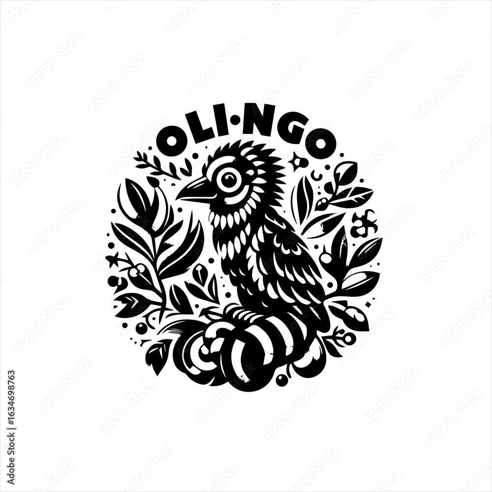 Obraz premium Olingo illustration