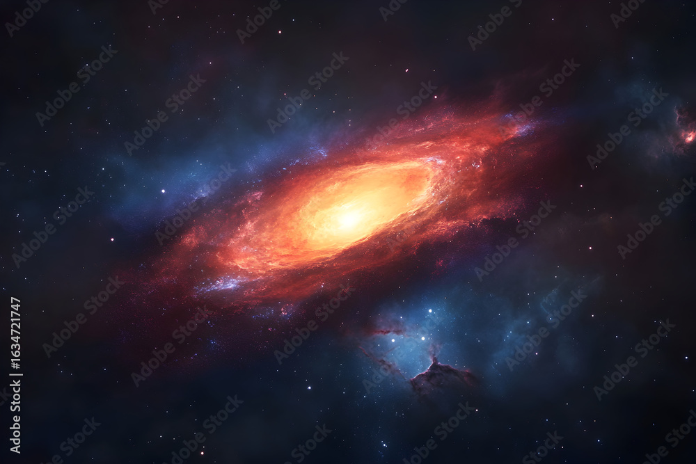 Obraz premium galaxy in space