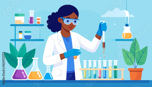Scientist at Work: Experimentation in the Lab