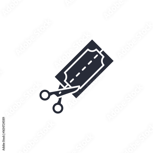 expences icon. linear style sign for mobile concept and web design. Vector icon. Symbol, logo illustration. Vector graphics