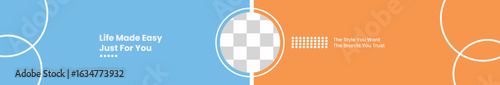 link din cover image banner template