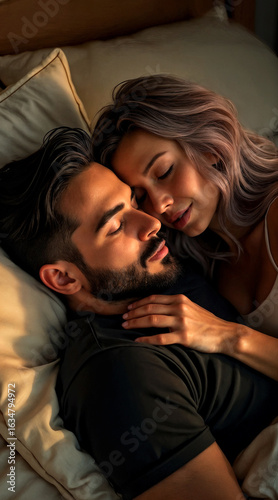 couple in bed