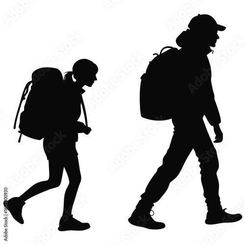 Travelers with Backpacks