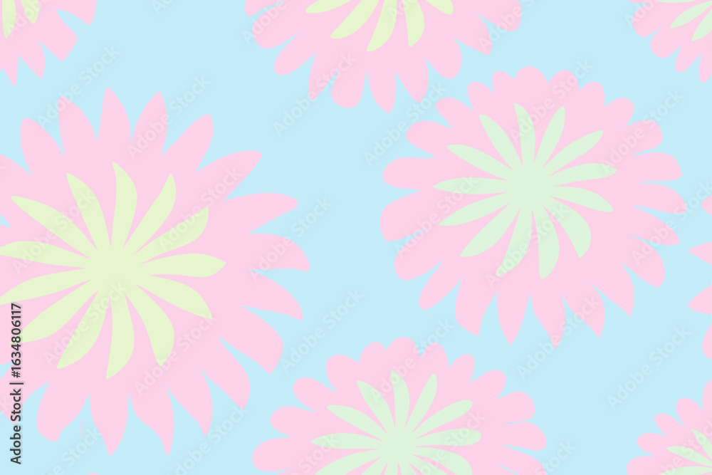 Fototapeta premium pink flower background