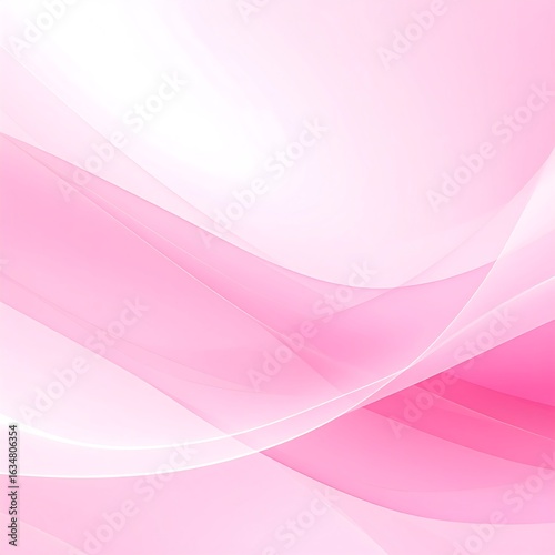 Abstract pink wavy design