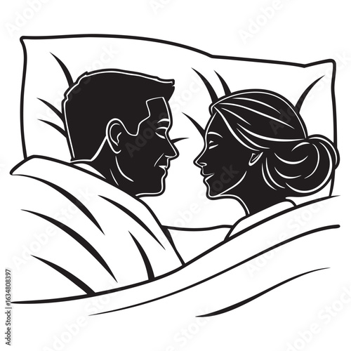 People Sleeping in Bed