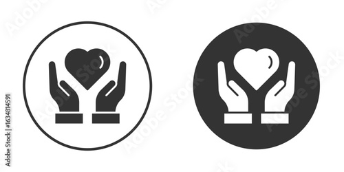 Selfcare icons concept in solid versions. Flat design style.