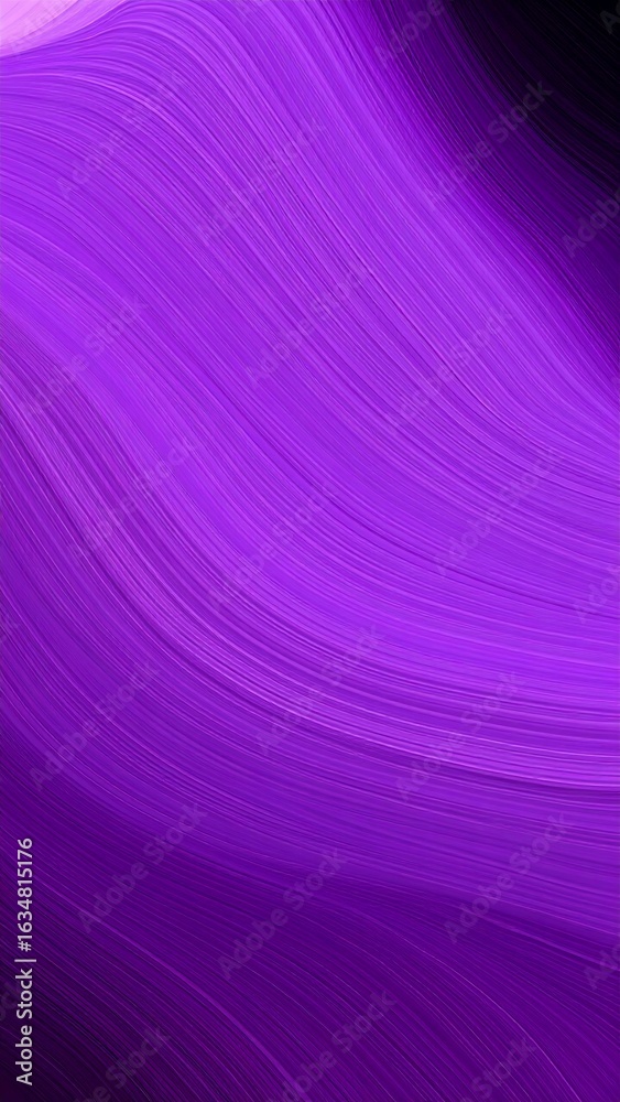 Fototapeta premium Abstract purple wavy lines (1)