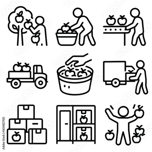 Harvest Activity Icons