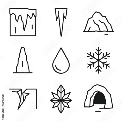Ice Cave Icons