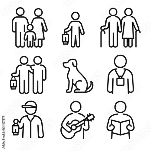 Lantern Walk Icons