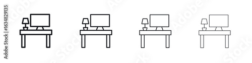 Workspace icon Eps10. icons graphic design