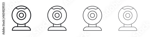 Webcam icon Eps10. icons graphic design