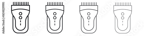 Trimmer icon Eps10. icons graphic design