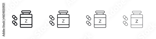 Sleeping pills icon Eps10. icons graphic design