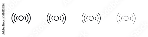 Sensor icon Eps10. icons graphic design