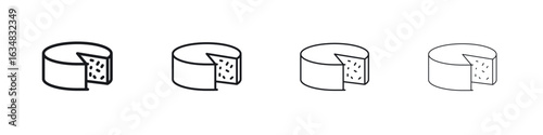 Parmesan icon Eps10. icons graphic design
