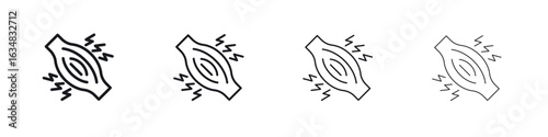 Myalgia icon Eps10. icons graphic design