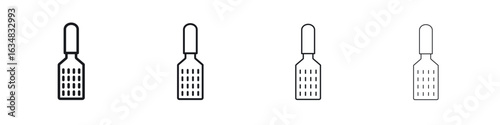 Microplane grater icon Eps10. icons graphic design
