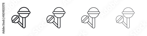 Lollypop icon Eps10. icons graphic design