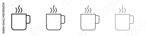 Coffee mug icon Eps10. icons graphic design