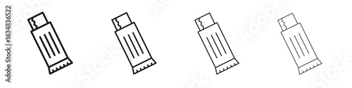 Chew gum icon Eps10. icons graphic design