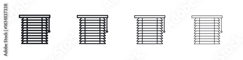 Blinds icon Eps10. icons graphic design
