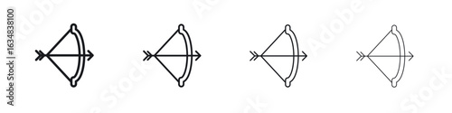 Archery icon Eps10. icons graphic design