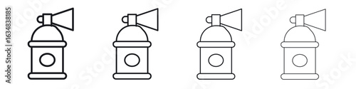 Air horn icon Eps10. icons graphic design