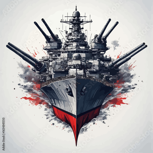 Warship Logo Design Very Cool