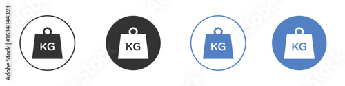 Weight icon for web design. pixel perfect flat icons