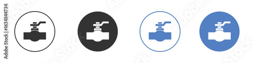 Valve icon for web design. pixel perfect flat icons