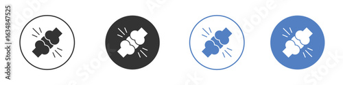 Osteoporosis icon for web design. pixel perfect flat icons