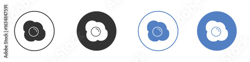 Omelet icon for web design. pixel perfect flat icons