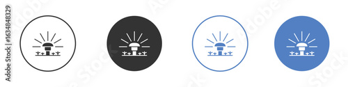 Lawn sprinkler icon for web design. pixel perfect flat icons