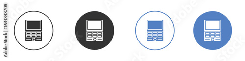 Intercom icon for web design. pixel perfect flat icons